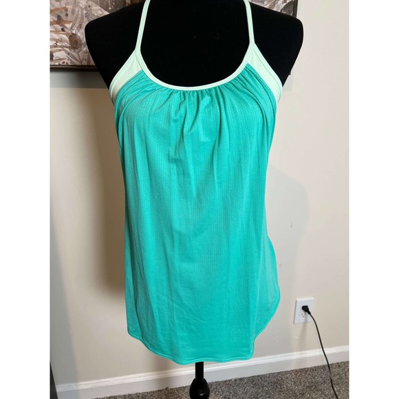 Lululemon Tuck Me In Tank Bali Breeze Fresh Teal - Picture 1 of 7